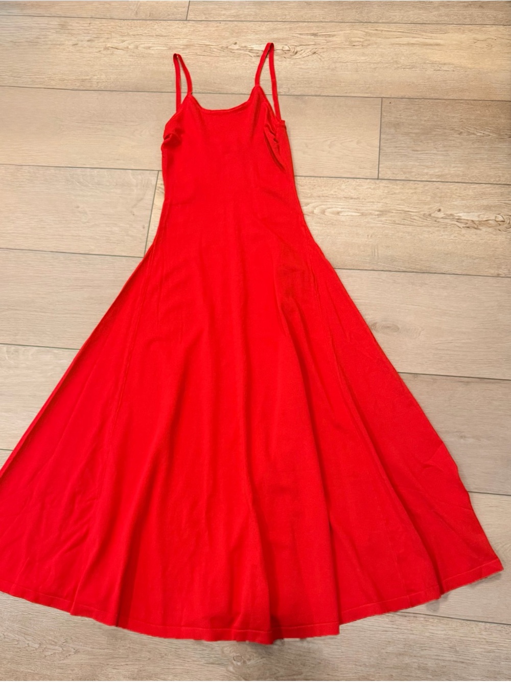 Romy Pepi Vibrant Red Maxi Slip Dress